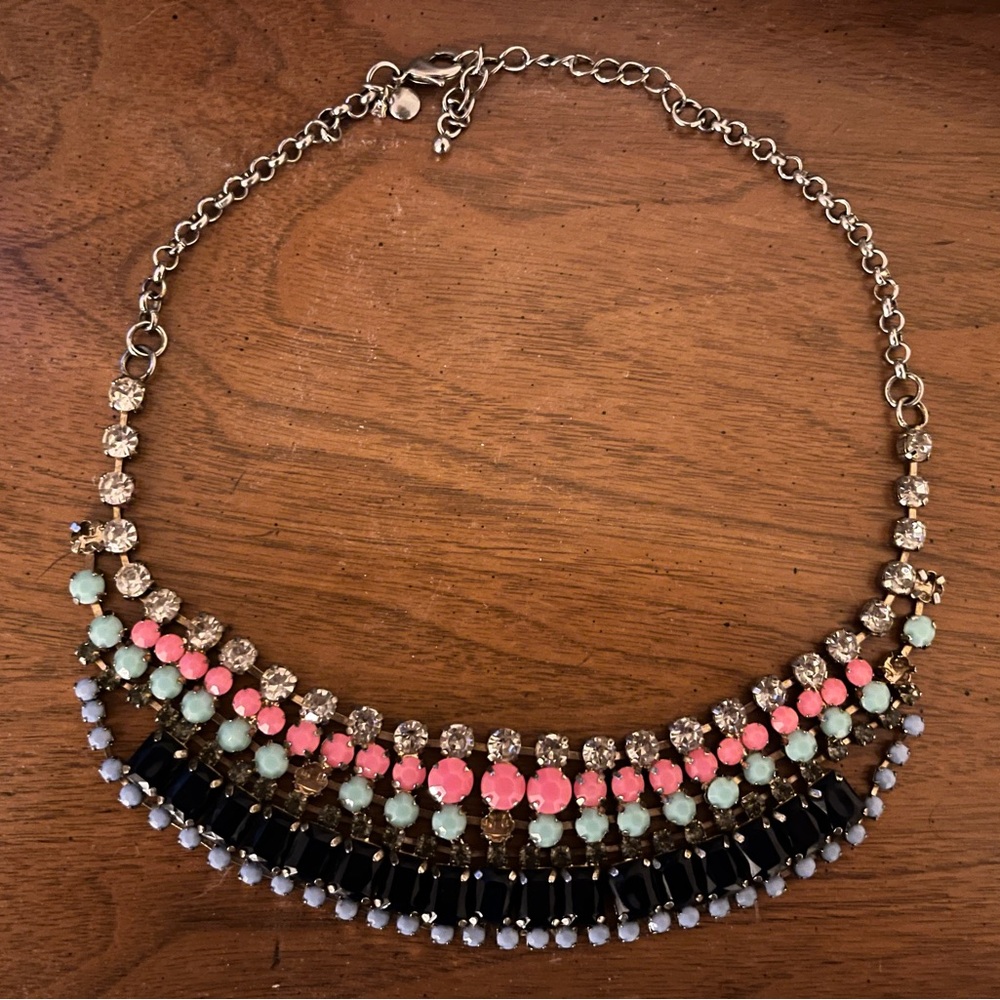 Elegant Multicolor Statement Necklace